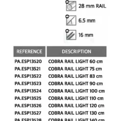 Picasso Fusil de pesca submarina de gomas Cobra Rail
