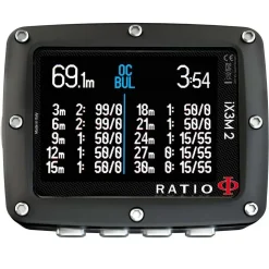 Ratio Ordenador de buceo Ix3M2 Pro