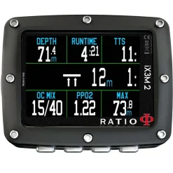 Ratio Ordenador de buceo Ix3M2 Pro