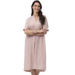Redgreen Vestido midi de manga 3/4 Divine