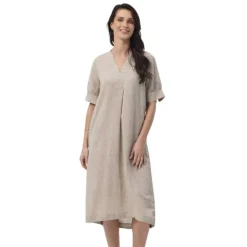 Redgreen Vestido midi de manga 3/4 Divine