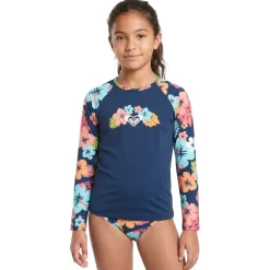 Roxy Rash guard Manga Larga Set Morning Flower