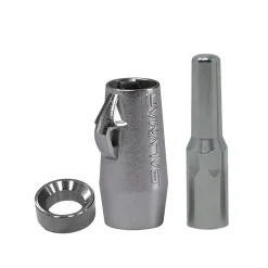 Salvimar Kit de deslizador y pieza de cola para varillas de fusil de pesca submarina neumático Acero inoxidable 7 mm