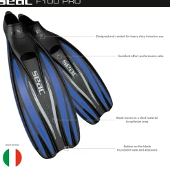 SEAC Aletas de buceo F100 Pro
