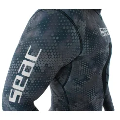 SEAC Chaqueta de pesca submarina Snake Camo 5 mm
