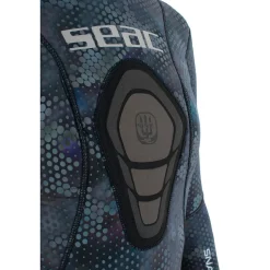 SEAC Chaqueta de pesca submarina para mujer Snake Camo 5 mm