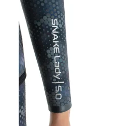 SEAC Chaqueta de pesca submarina para mujer Snake Camo 5 mm