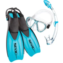 SEAC Kit snorkel Tris Sprint Dry Kids