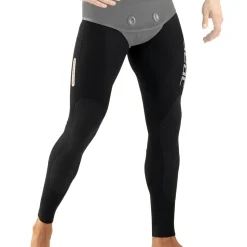 SEAC Pantalones de pesca submarina Black Shark Open Cell 7 mm