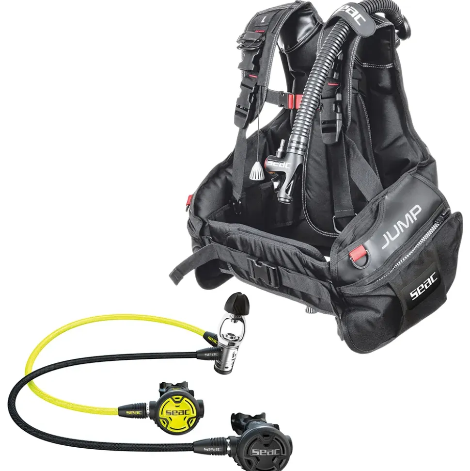 SEAC Salto BCD y regulador PX100 INT con paquete Octopus