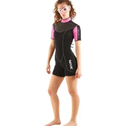 SEAC Shorty de manga corta para mujer Sense 2.5 mm