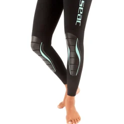 SEAC Traje de neopreno de apnea para mujer M.Lungo Cover 5 mm