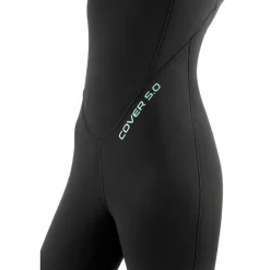 SEAC Traje de neopreno de apnea para mujer M.Lungo Cover 5 mm