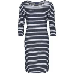 Sea Ranch Vestido midi de manga larga Daphne