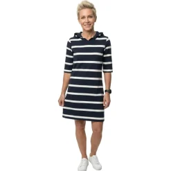 Sea Ranch Vestido midi de manga 3/4 Ronja