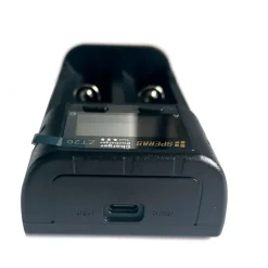 Speras Cargador ZT20 2 Slot Type C With Lcd Screen