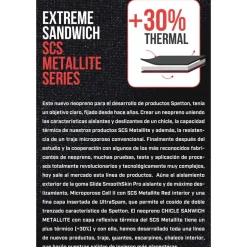 Spetton Chaleco de neopreno Extreme 2.5 mm Smooth&Metallite