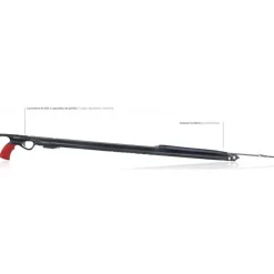 Spetton Fusil de pesca submarina de gomas Rebel Elliptic PRO Closed