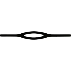 Tecnomar Correa de la máscara de buceo Silicone Double