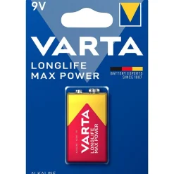 Varta Batería alcalina 9V Long Life