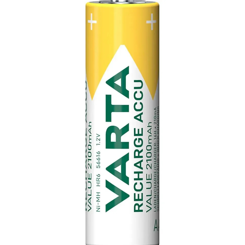 Varta Pila recargable AA LR06 2100mAh 4 unidades