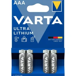 Varta Pilas Ultra Litio Micro AAA LR03